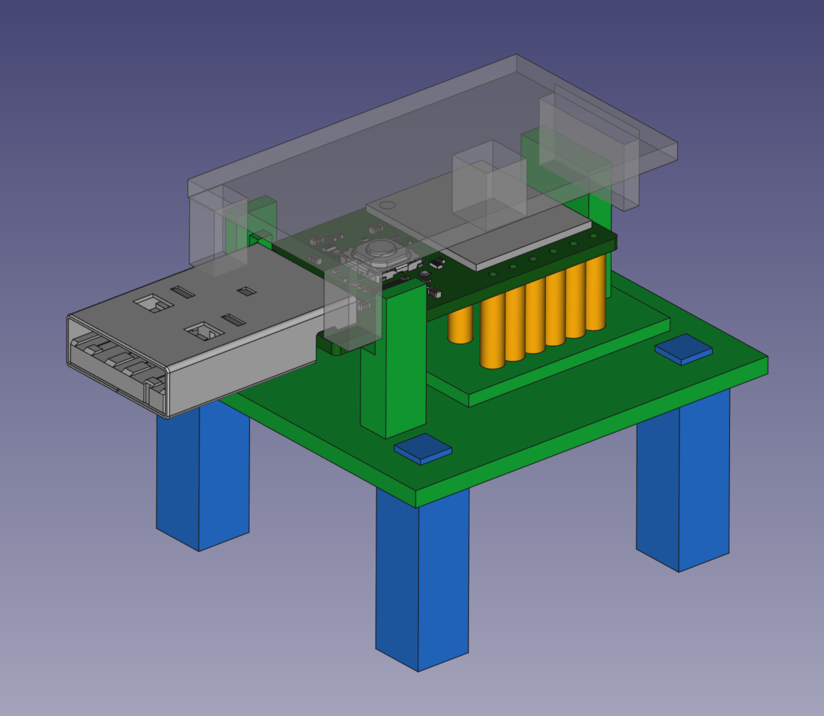 Test jig CAD model